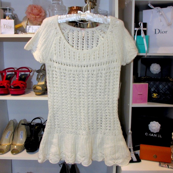 Free People Tops - Free People Sweet Knit Top New with tags!